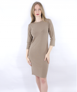 Rochie gilded beige