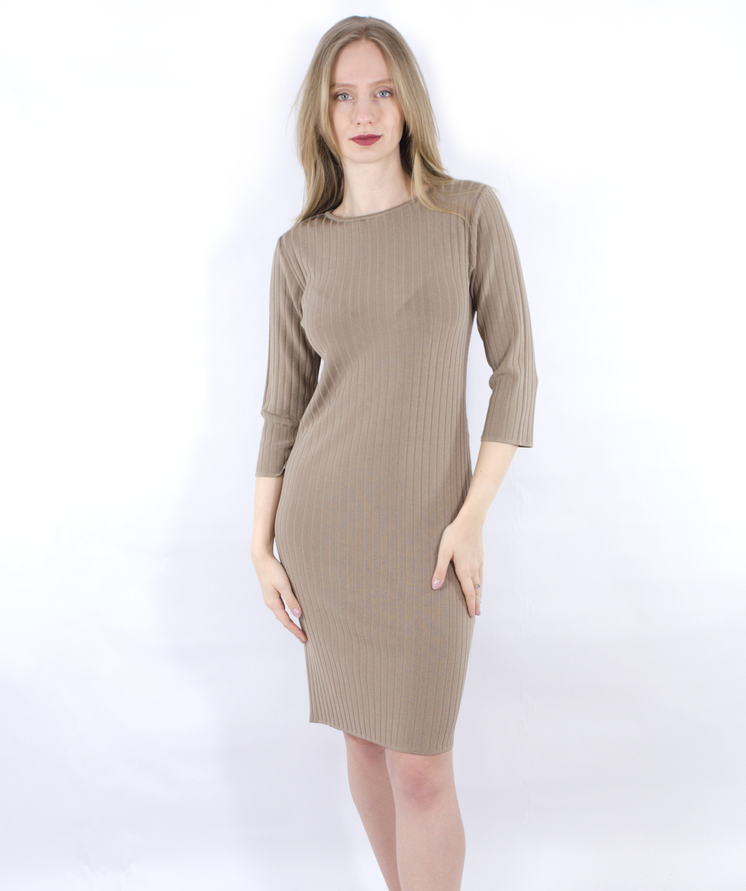 Rochie gilded beige