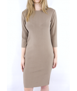 Rochie gilded beige