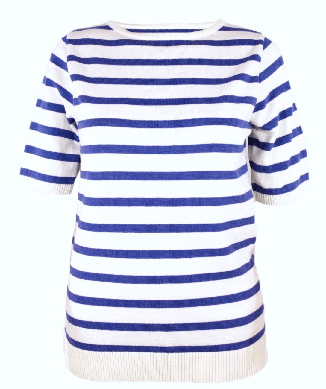 Bluză in dungi elettra alb&azur