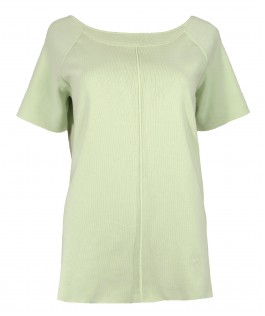 Bluza Milky green din bumbac