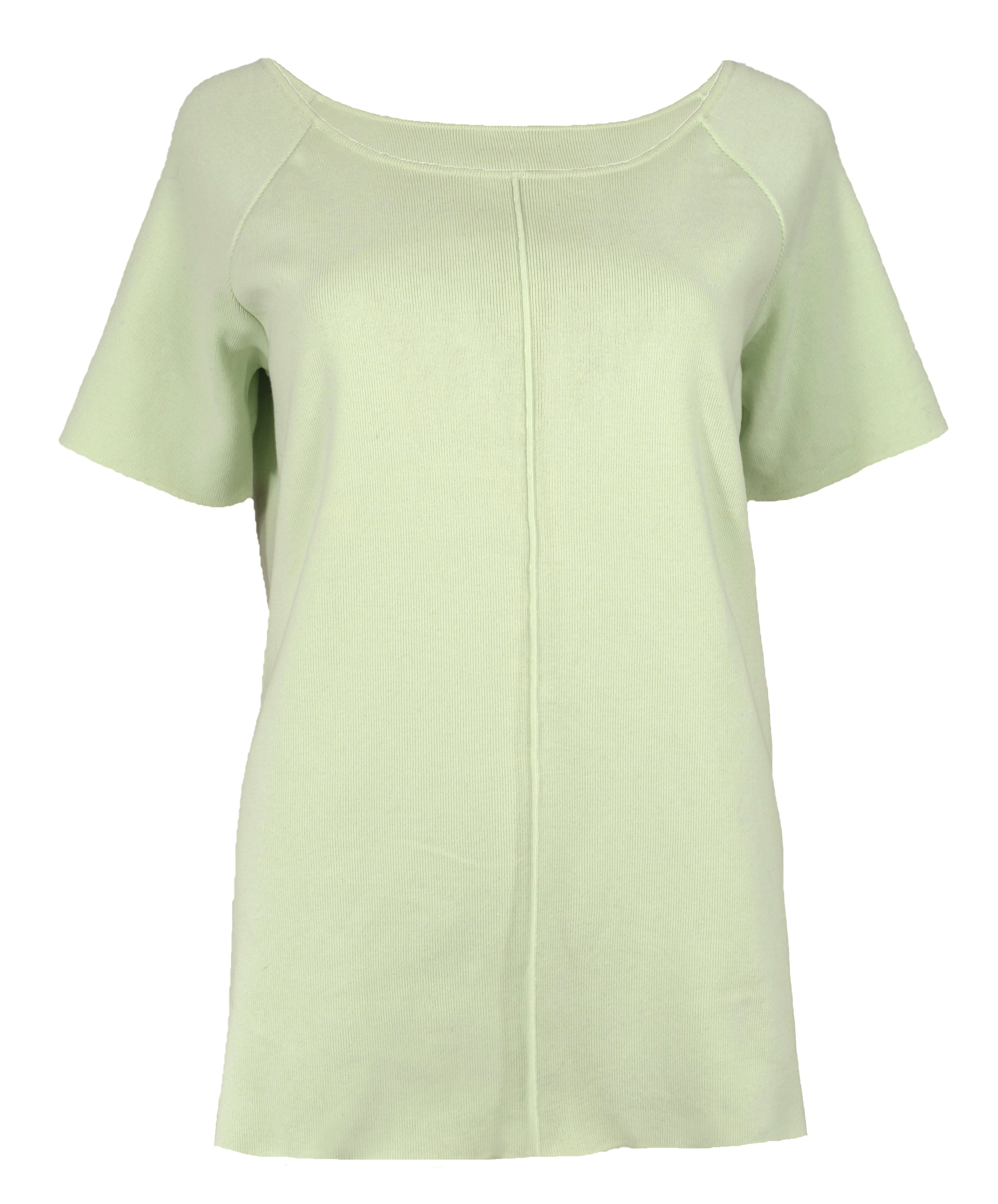 Bluza Milky green din bumbac