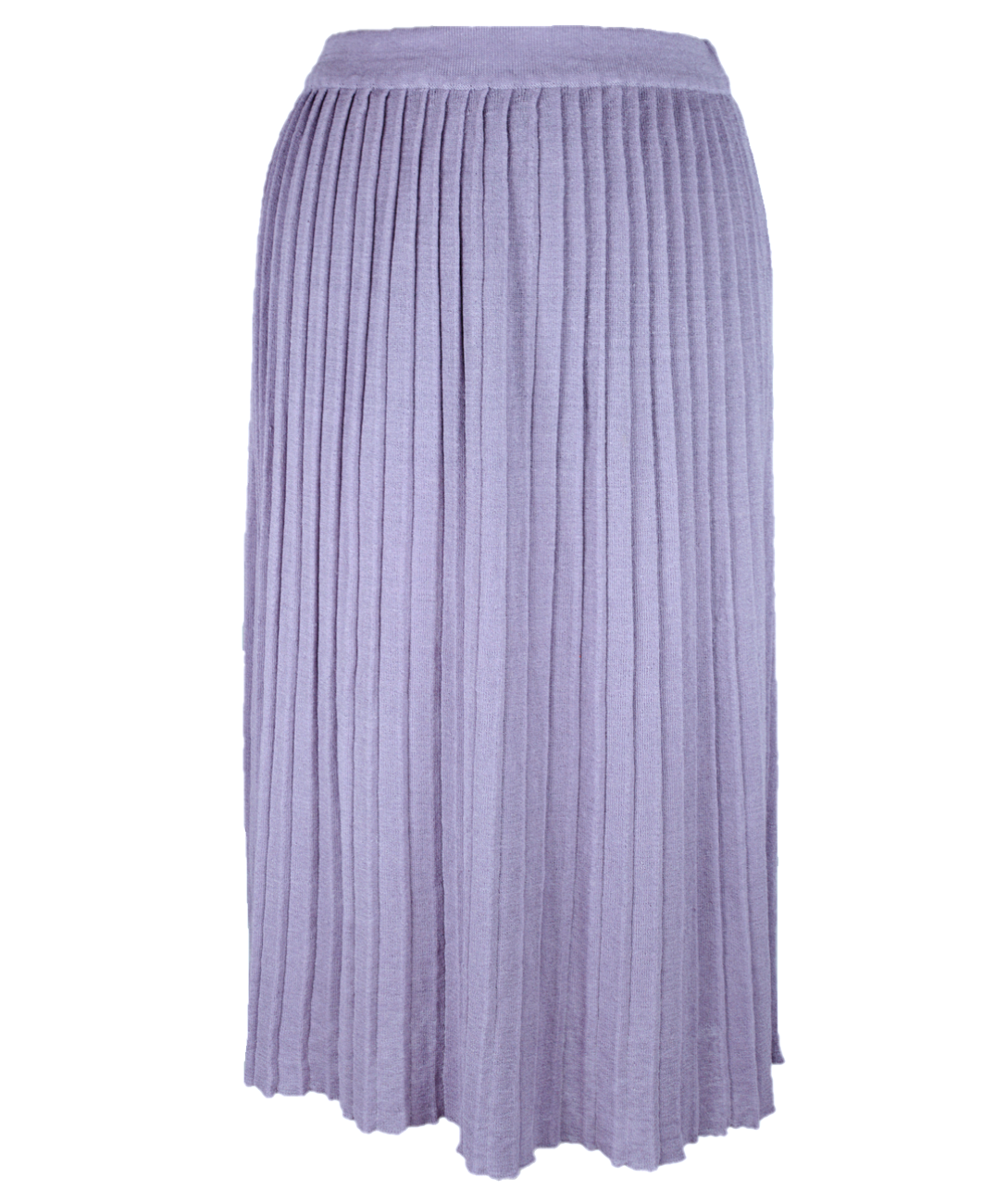 Fustă plisată pale lavender in 70 cm