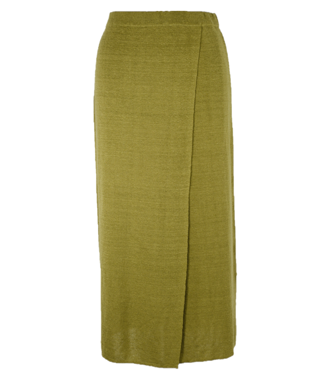 Fustă dreaptă golden olive in 80 cm