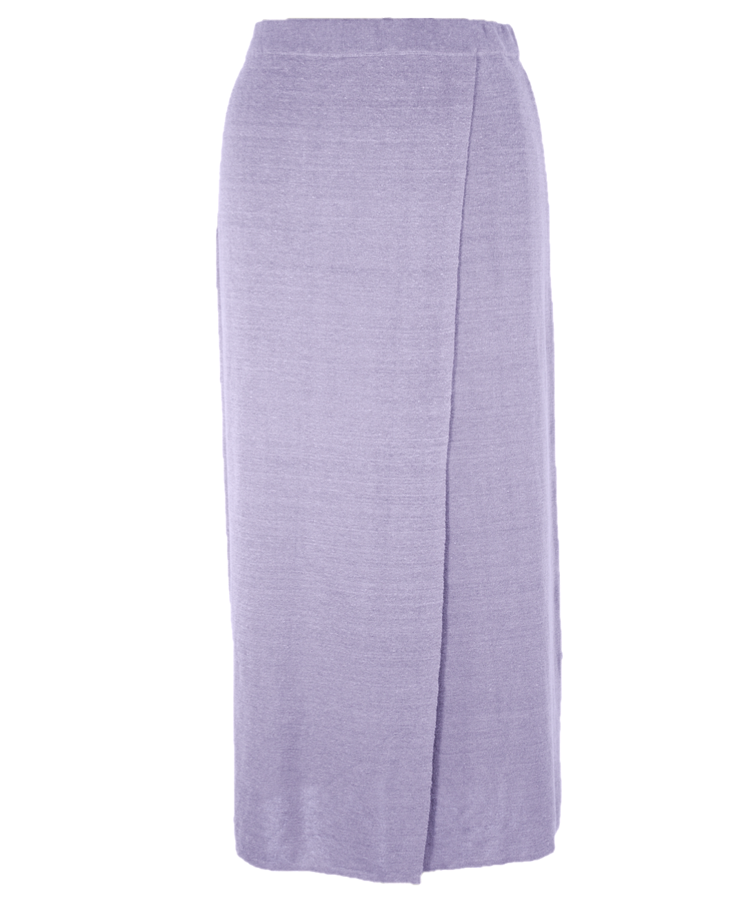 Fustă dreaptă pale lavender in 80 cm