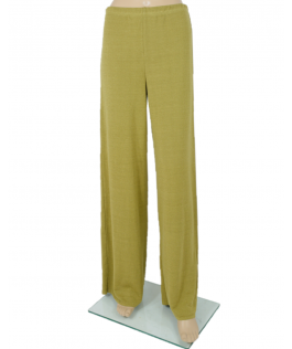 Pantaloni golden olive din in