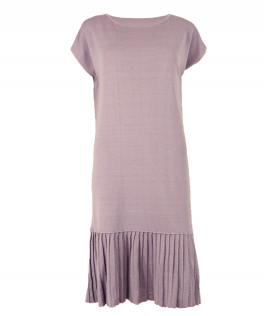 Rochie pale lavender din in