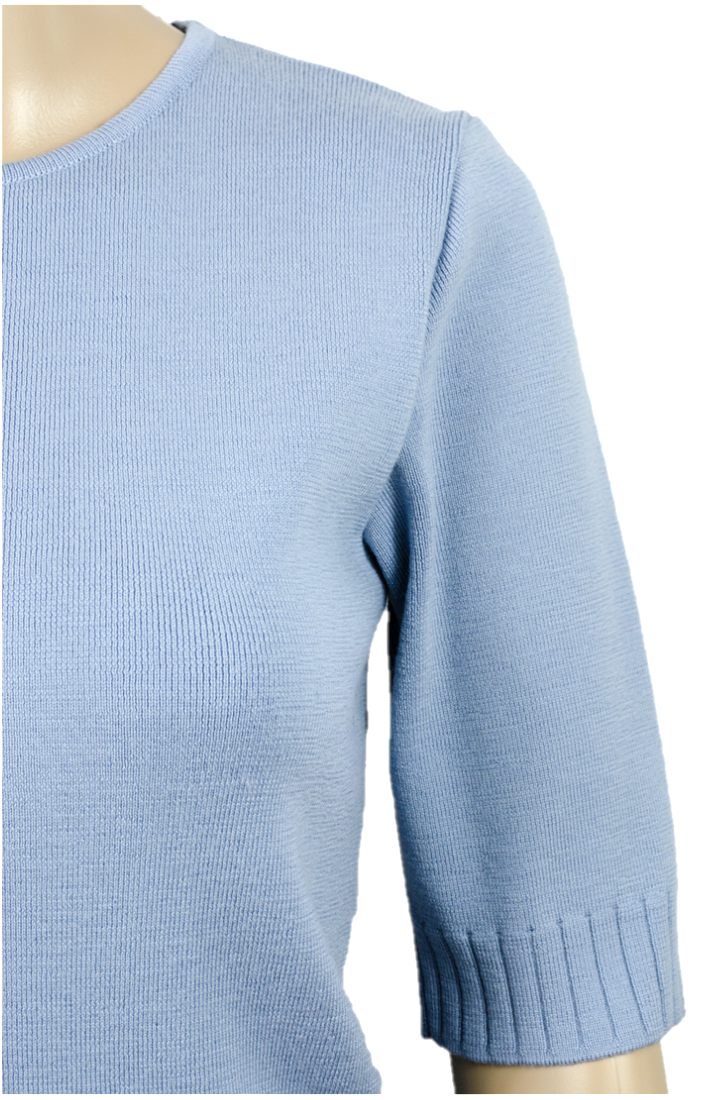 Bluză cashmere blue din lână Bluză cashmere blue din lână