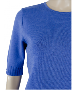 Bluză royal blu din lână
