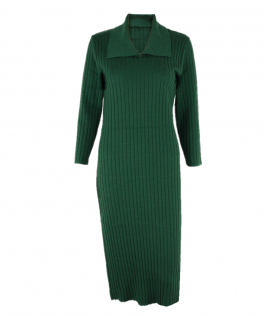 Rochie dreaptă evergreen din lână