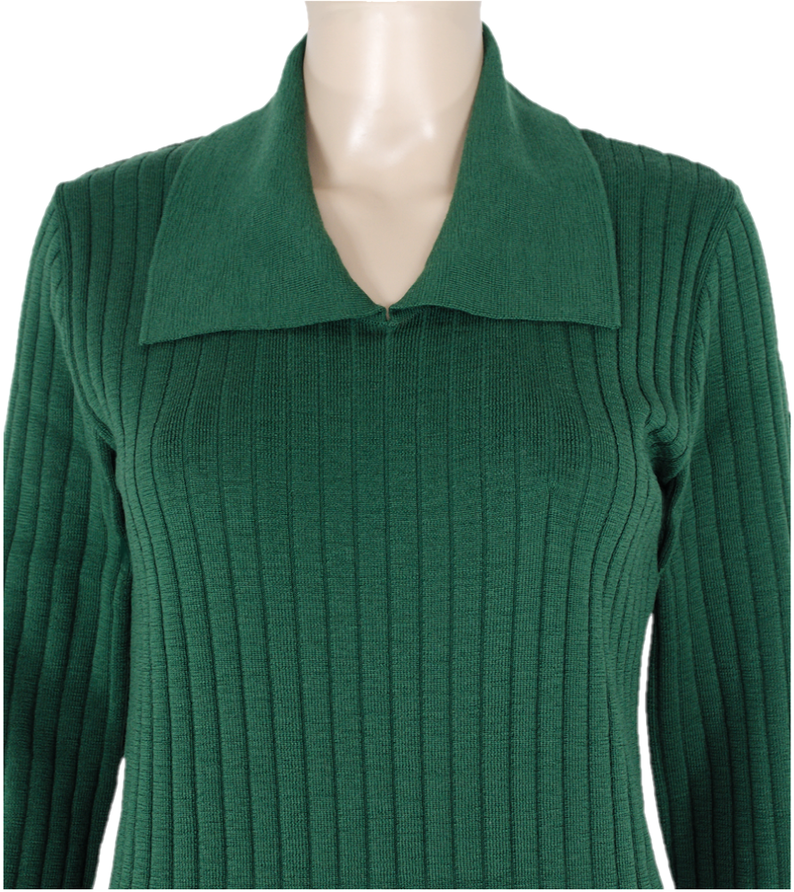 Rochie dreaptă evergreen din lână Rochie dreaptă evergreen din lână