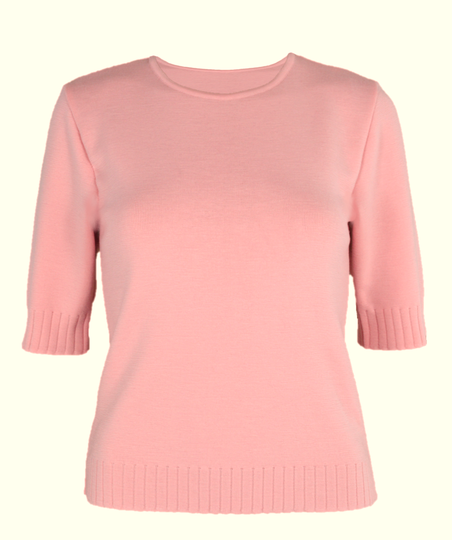 Bluză orchid pink din lână