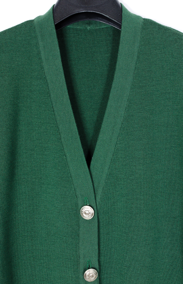 Jachetă din lână evergreen cu nasturi Jachetă din lână evergreen cu nasturi