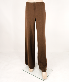 Pantalon Downtown Brown din lână