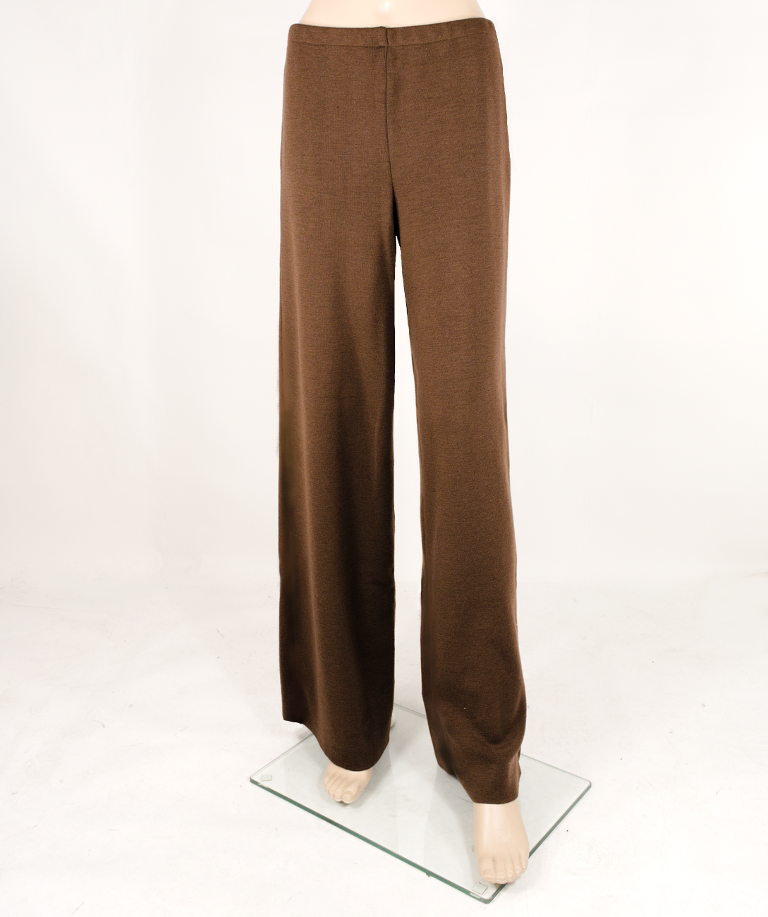 Pantalon Downtown Brown din lână