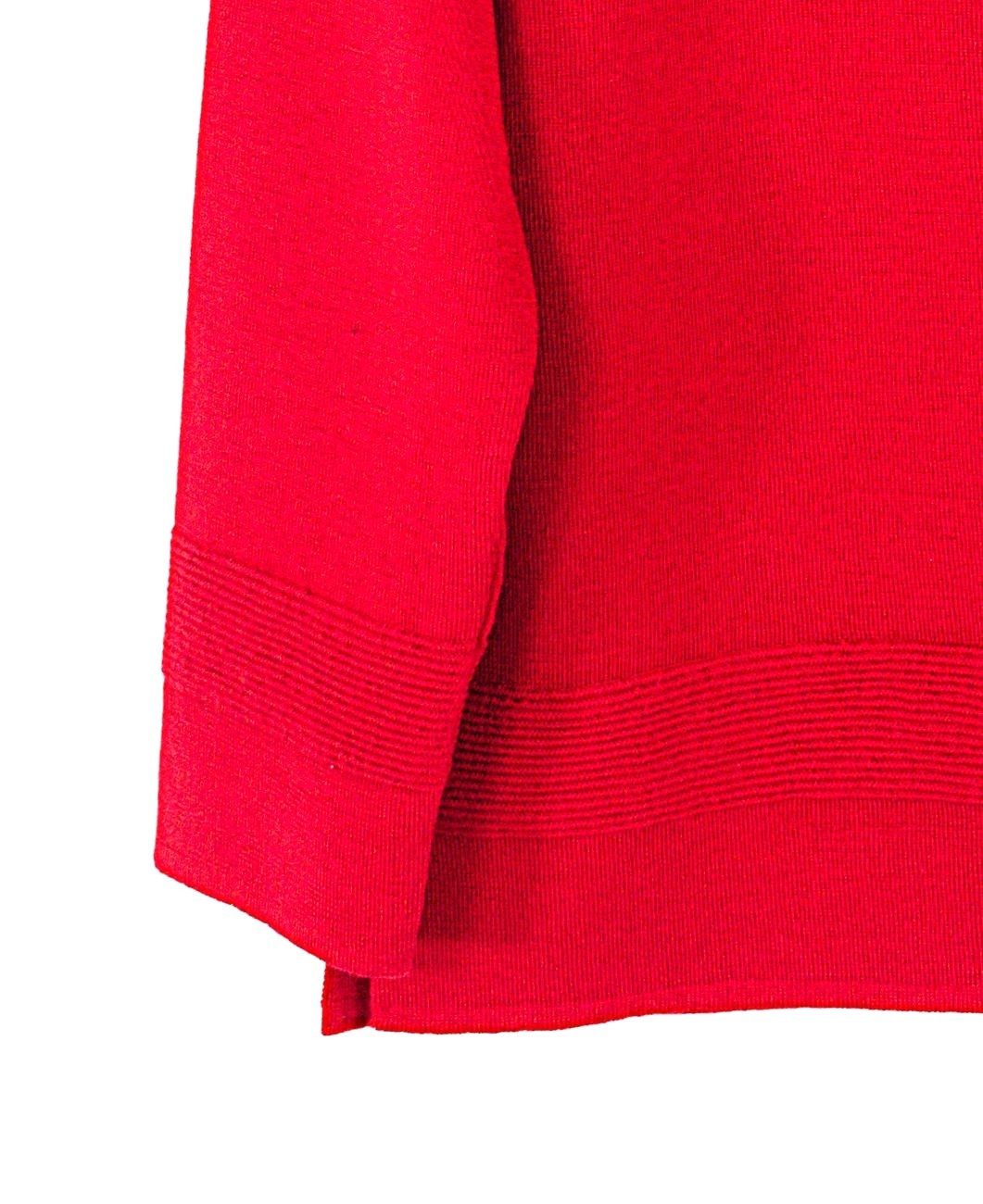 Pulover color bubble red din lână