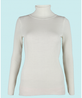 Maleta white din lână