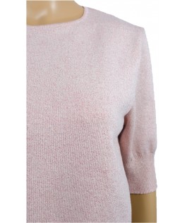 Bluza cherry blossom din vîscoză&lurex