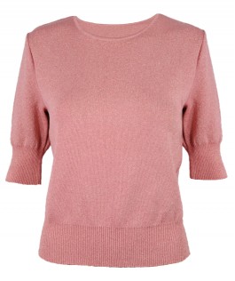 Bluza cipria din vîscoză&lurex