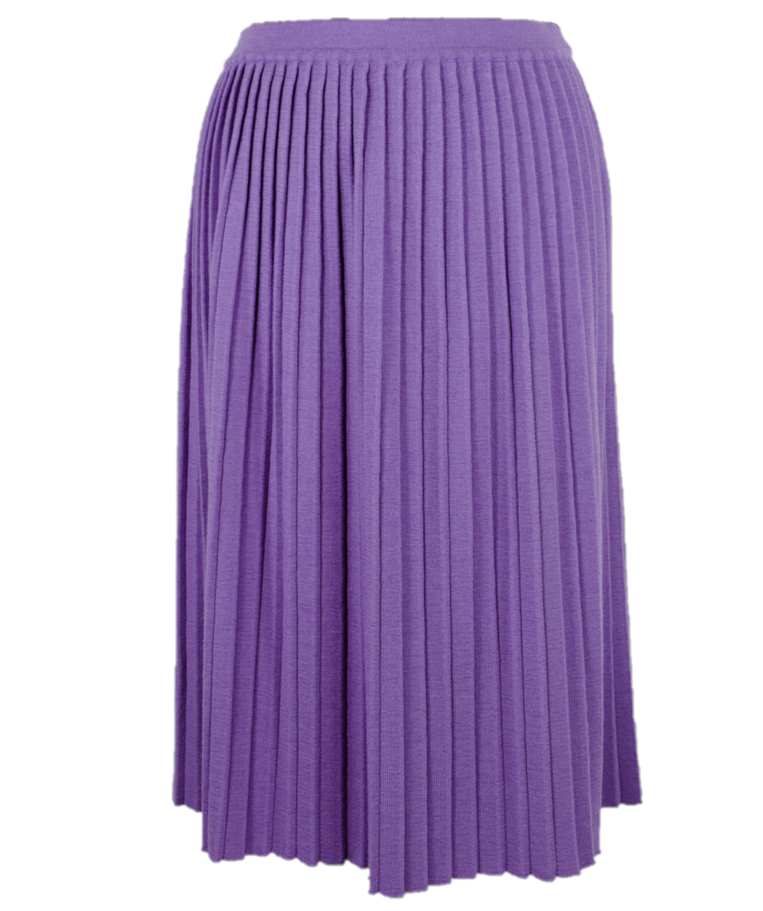 Fustă plisată lână 65cm royal lilac