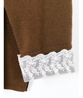 Pulover downtown brown din lână