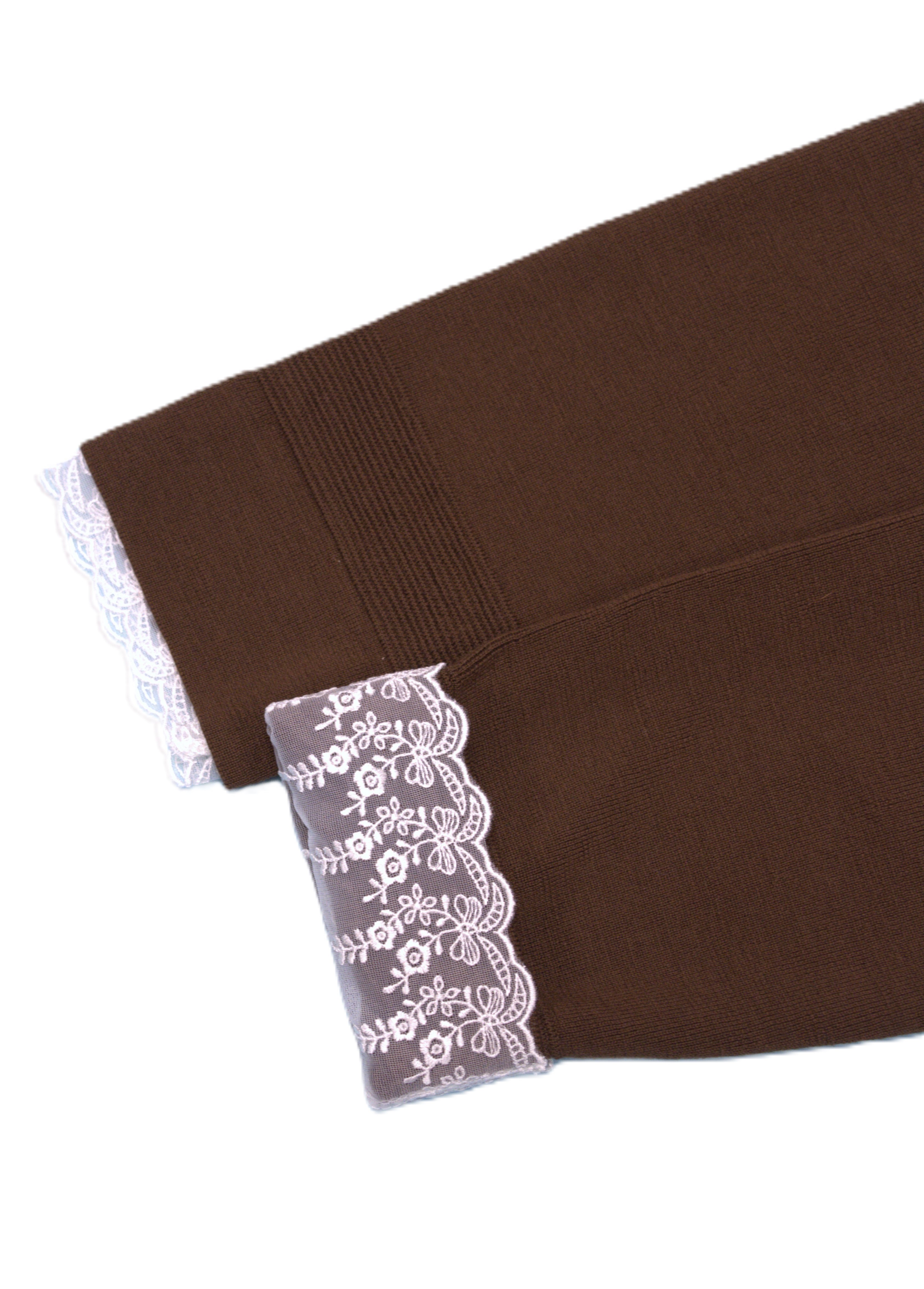 Pulover downtown brown din lână