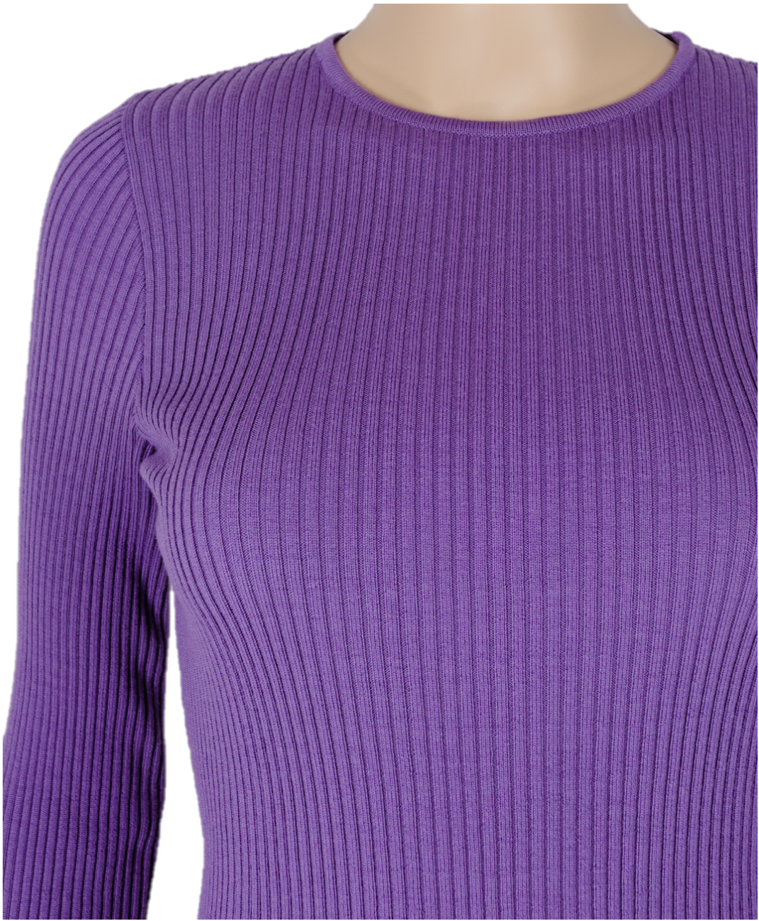 Pulover royal lilac din lână