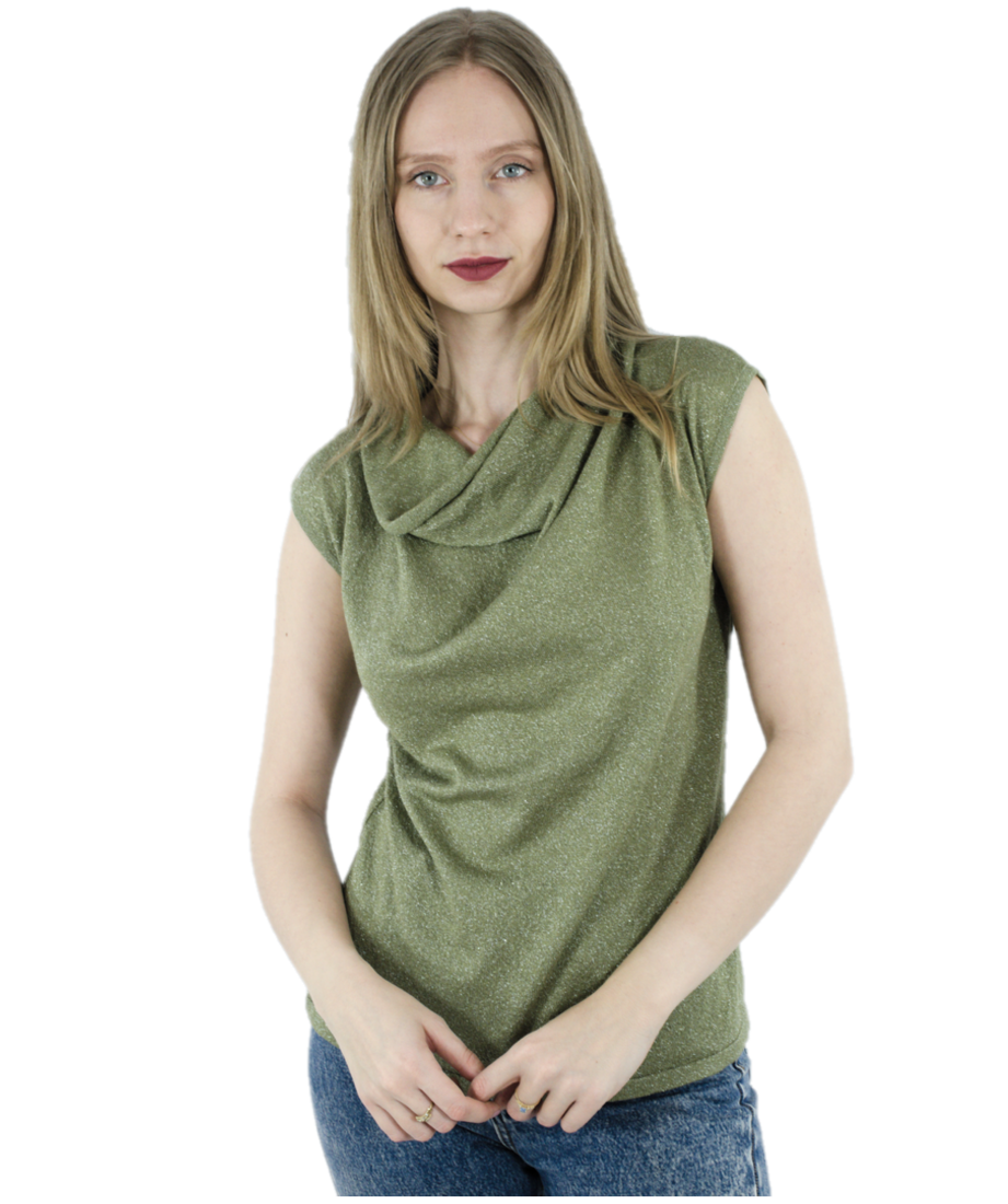 Top vizone din vîscoză&lurex