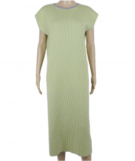 Rochie in dungi Cedro/Alice blue din bumbac