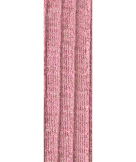 Fustă plisată 57 cm cipria vîscoză & lurex